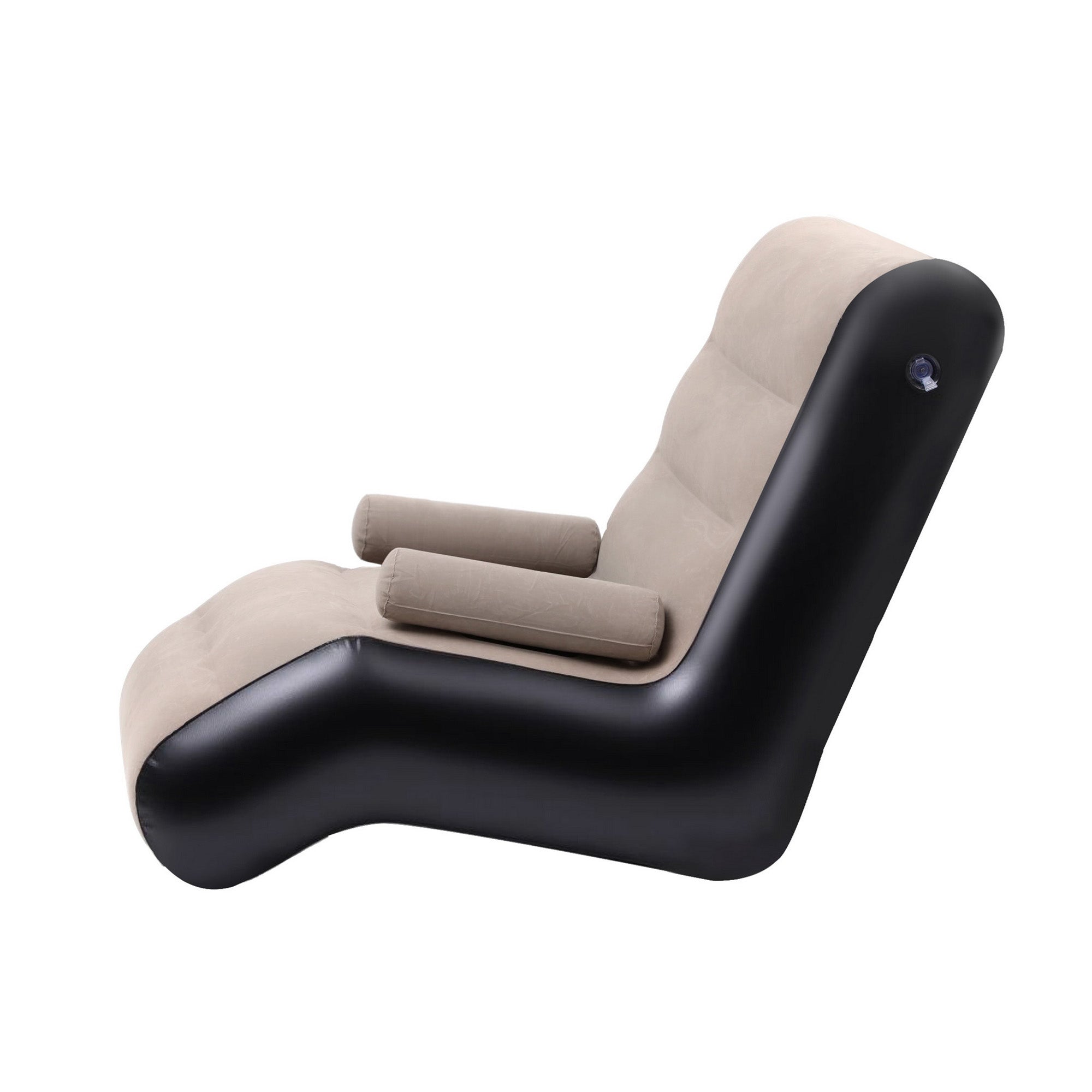 Gardeon Inflatable Chair Sun Lounger Blow Up Folding Air Chairs Sofa for Camping with Pump IAS-SINGLE-CO