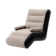 Gardeon Inflatable Chair Sun Lounger Blow Up Folding Air Chairs Sofa for Camping with Pump IAS-SINGLE-CO