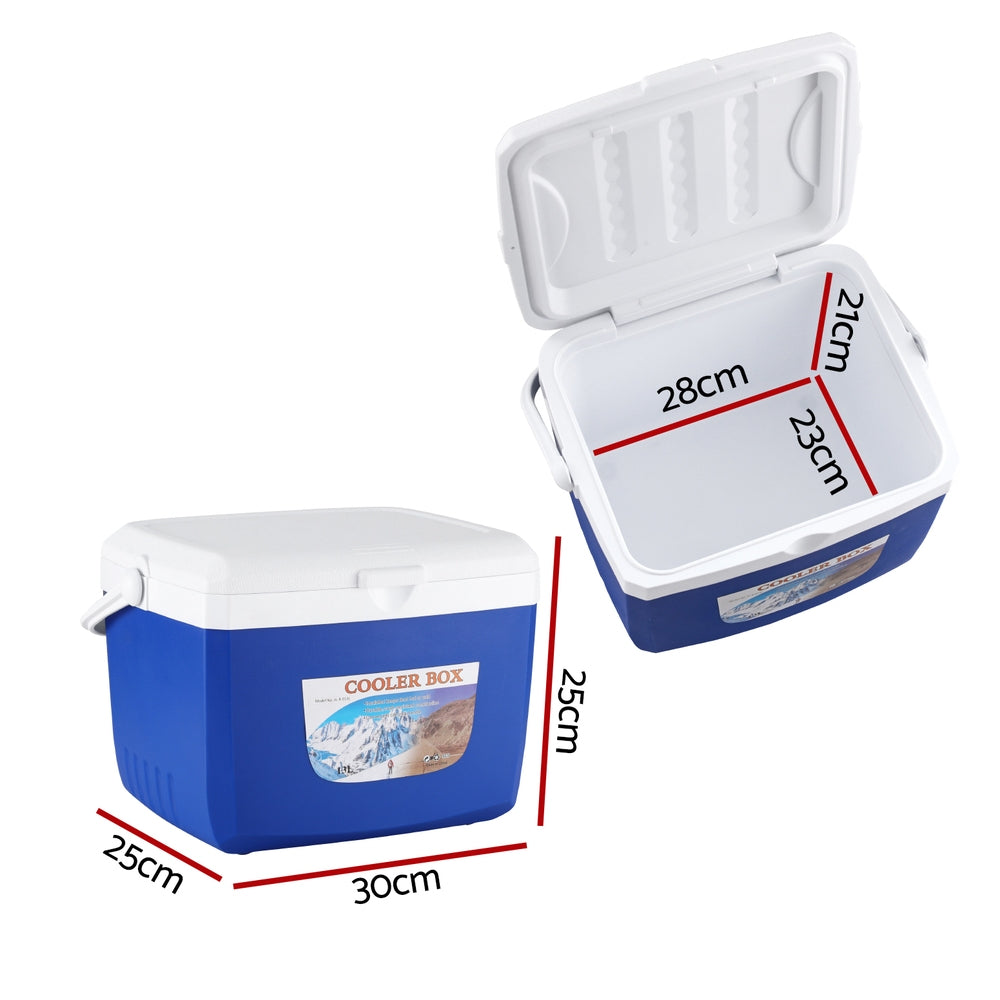 Glacio 13L Portable Ice Cooler Box Camping Fridge ICE-COOLER-13L-BL
