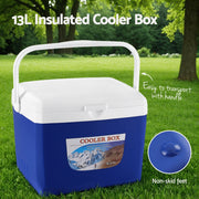 Glacio 13L Portable Ice Cooler Box Camping Fridge ICE-COOLER-13L-BL
