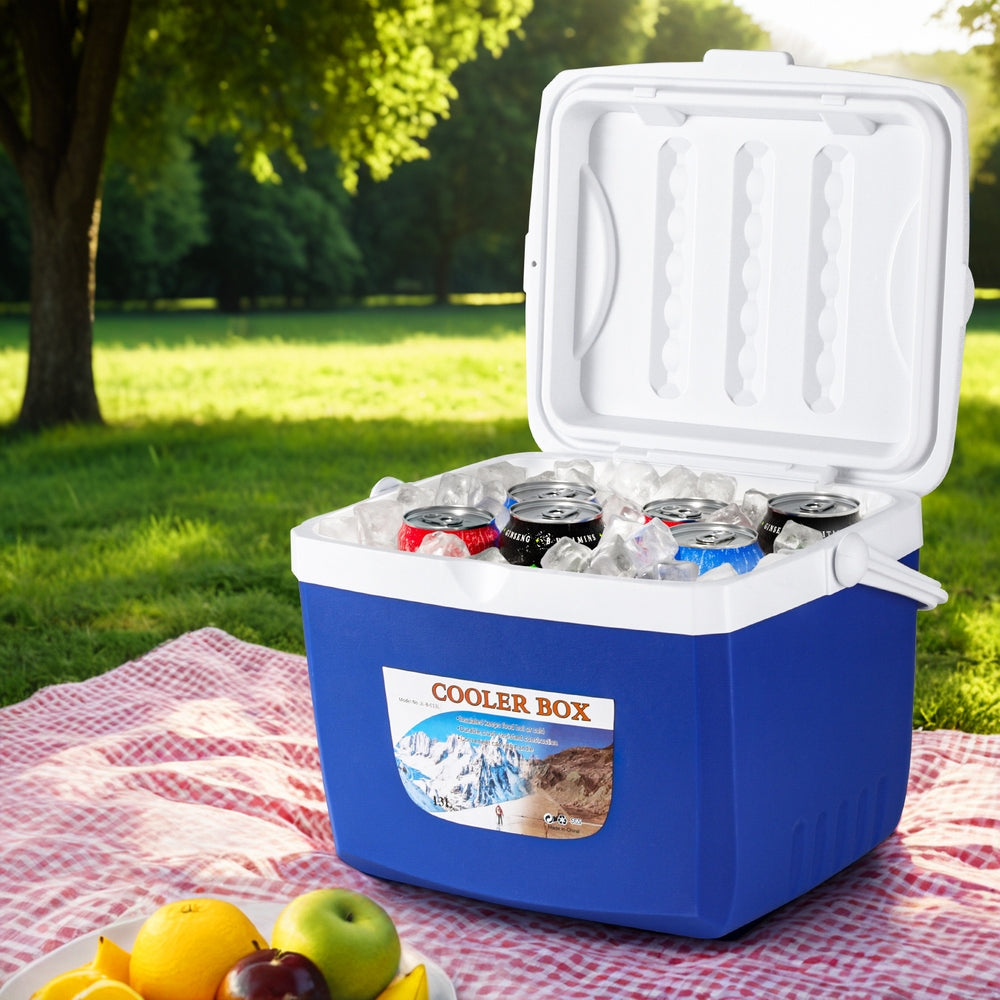 Glacio 13L Portable Ice Cooler Box Camping Fridge ICE-COOLER-13L-BL