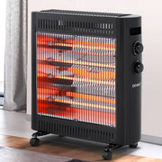 Devanti 2200W Infrared Heater Radiant Heaters IH-B21-BK