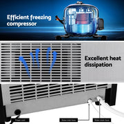 Devanti 60kg Ice Maker Commercial Machine IM-A-ZB60F-COM