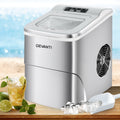Devanti Portable Ice Cube Maker - Silver IM-ZB-12B-RD