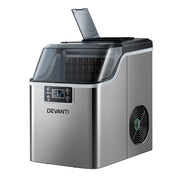 Devanti Ice Maker Machine Commercial Portable Ice Cube Tray Countertop 3.2L IM-ZB-20F-SS
