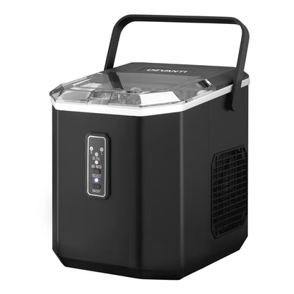 Devanti 12kg Ice Maker Machine 1.3L w/Scoop Holder Black IM-ZB12G-BK