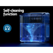Devanti 12kg Ice Maker Machine Portable Ice Cube Tray Bar Countertop 2L Black IM-ZB12G-WH