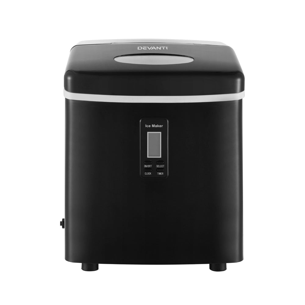 Devanti 15kg Ice Maker Machine Black IM-ZB12S-BK