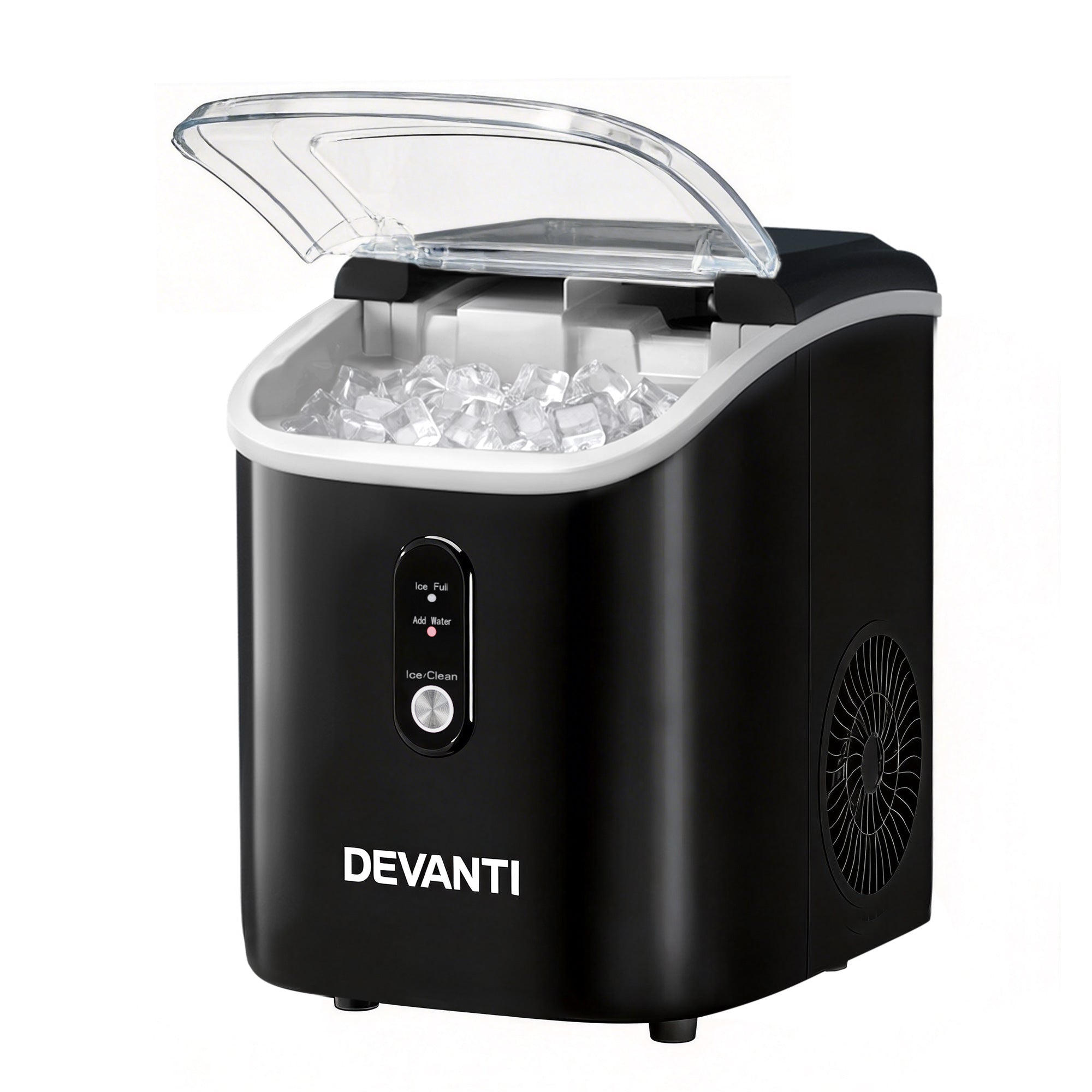 Devanti 15kg Nugget Ice Maker Machine IM-ZB15N-BK