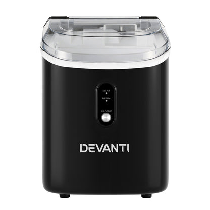 Devanti 15kg Nugget Ice Maker Machine IM-ZB15N-BK
