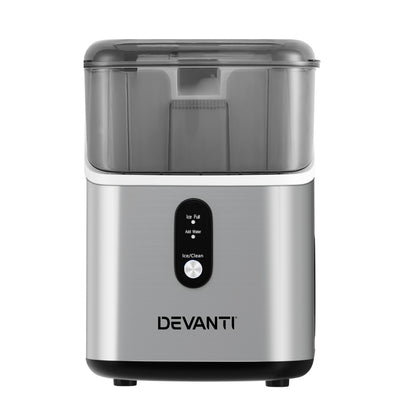 Devanti Ice Maker Machine 15kg Nugget Ice Cube IM-ZB15NB-SS