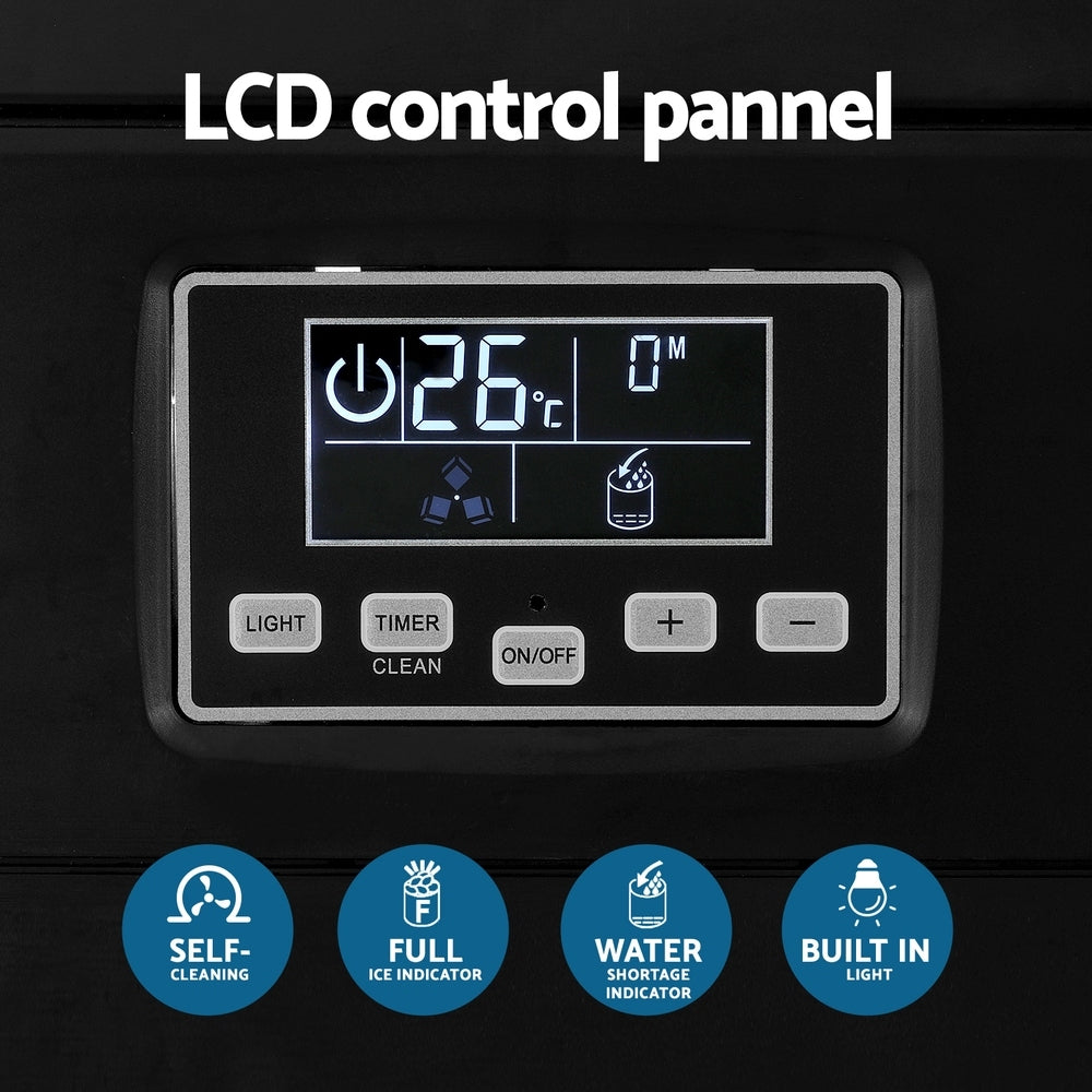 Devanti Commercial Ice Maker Cube Machine 30kg IM-ZB30F-COM