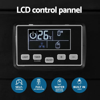 Devanti Commercial Ice Maker Cube Machine 30kg IM-ZB30F-COM