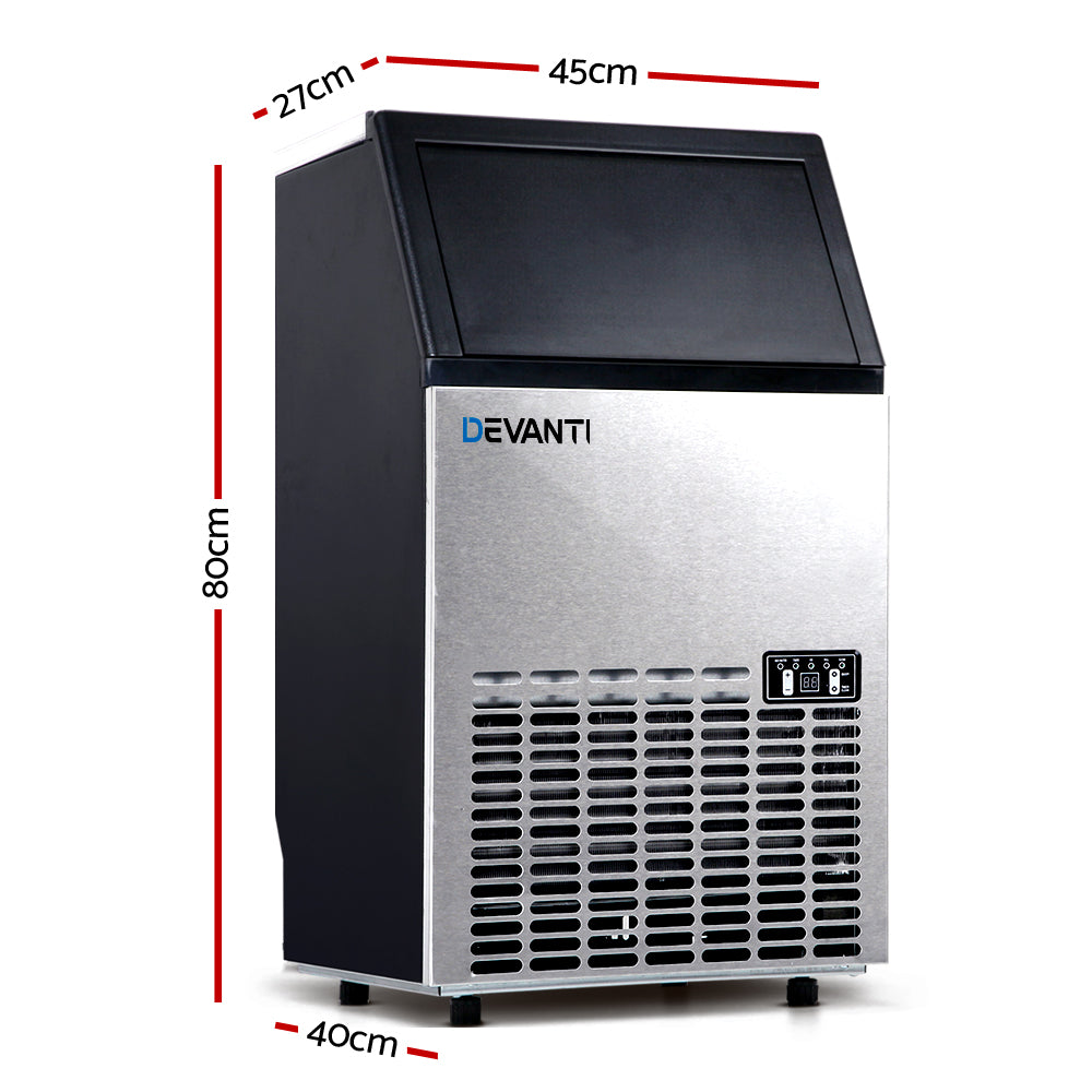 Devanti 60kg Commercial Ice Maker Machine IM-ZB45-COM