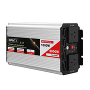 Giantz Power Inverter 1000W or 2000W Pure Sine Wave 12V-240V Camping Boat Caravan INVERT-P-1000W-SL