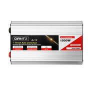 Giantz Power Inverter 1000W or 2000W Pure Sine Wave 12V-240V Camping Boat Caravan INVERT-P-1000W-SL