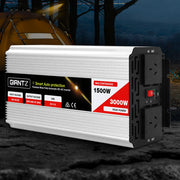 Giantz 1500W Puresine Wave DC-AC Power Inverter INVERT-P-1500W-SL