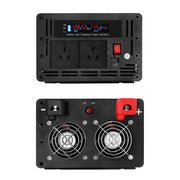 Giantz Power Inverter 12V to 240V 2500W/5000W Pure Sine Wave Camping Car Boat INVERT-P-2500W-SL