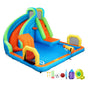 AirMyFun Kids Inflatable Pool Water Slide Cannon Splash Park Castle Outdoor Toys 427X374CM IOT-B-83019A-MC
