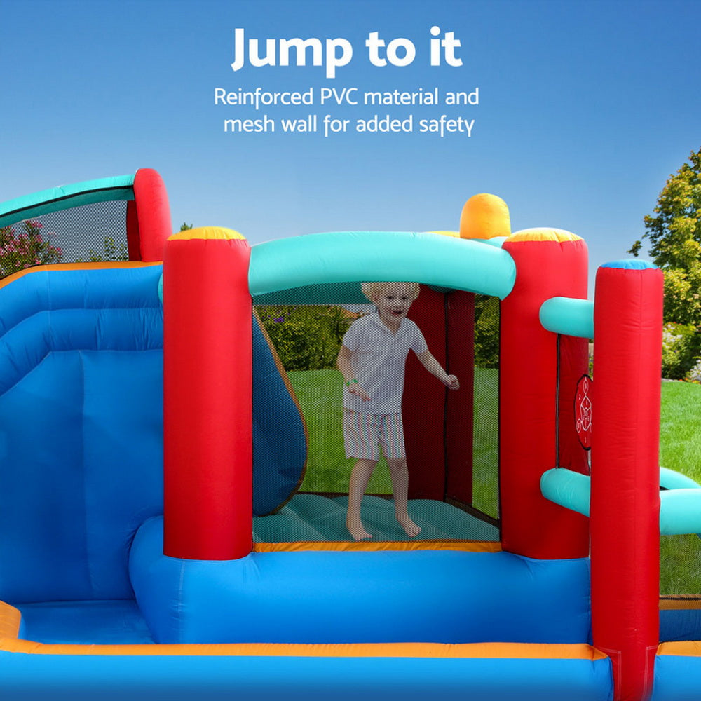 Kids Inflatable Water Slide Splash Pool Park Jumping Castle Bounce 615X322CM IOT-B-DD-73021-MC