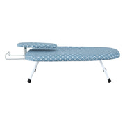 Artiss Tabletop Ironing Board with Small Ironing Boards with Folding Legs Blue IRB-STAND-61-WHBU