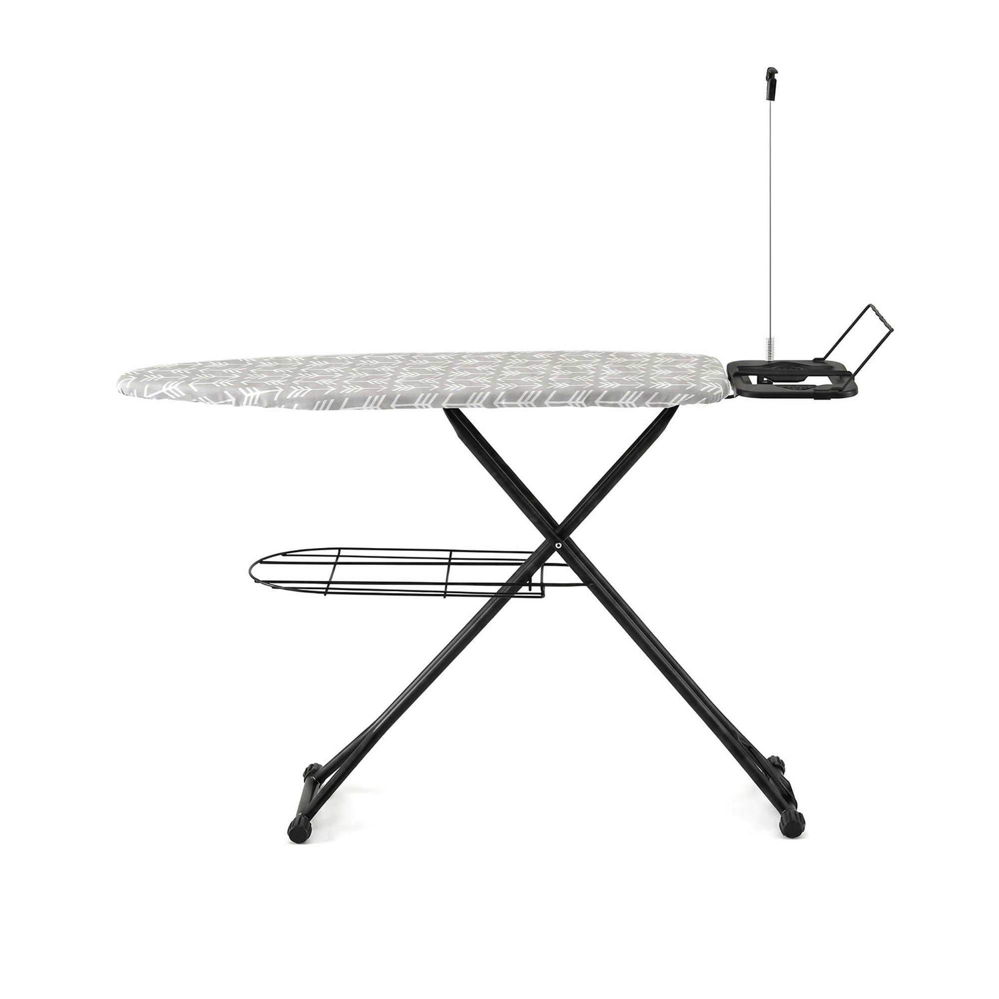 Artiss Foldable Ironing Board with Iron Rest Ironing Board for Laundry Room Arrow IRB-STAND-ARROW-N110-GY