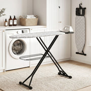 Artiss Foldable Ironing Board with Iron Rest Ironing Board for Laundry Room Arrow IRB-STAND-ARROW-N110-GY