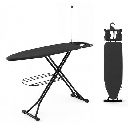 Artiss Foldable Ironing Board with Iron Rest Ironing Board for Laundry Room IRB-STAND-N110-GY