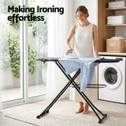 Artiss Foldable Ironing Board with Iron Rest Ironing Board for Laundry Room IRB-STAND-N110-GY
