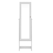 Artiss Jewellery Cabinet Mirror Free Standing JC-STAND-LED-2D-WH