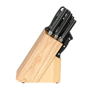 5-Star Chef 14PCS Kitchen Knife Set Stainless Steel Non-stick with Sharpener KBS-ABS430-14-BK