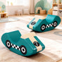 Keezi Kids Climbing Blocks Foam Toddler Playset Soft Indoor Climbing Toy Rocker KCB-HRS-BU