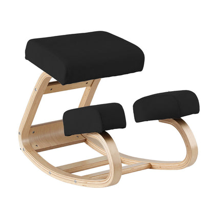 Artiss Kneeling Chair Ergonomic Posture Chair with Memory Foam Balance Stool for Home Office Gaming 120kg KCHAIR-G-01-BK