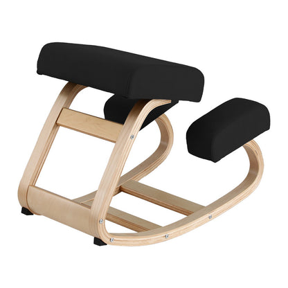 Artiss Kneeling Chair Ergonomic Posture Chair with Memory Foam Balance Stool for Home Office Gaming 120kg KCHAIR-G-01-BK