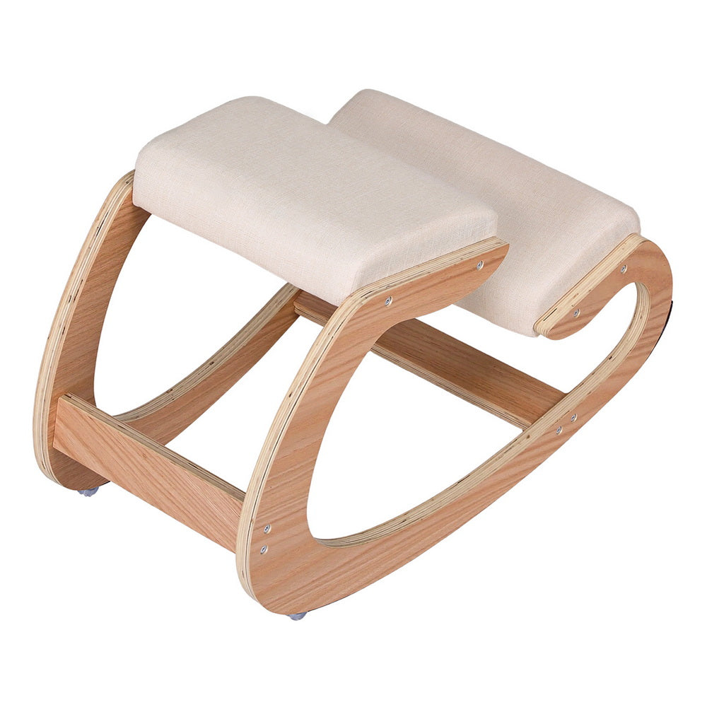 Artiss Kneeling Chair Ergonomic Posture Chair with Memory Foam Balance Stool for Home Office Gaming 120kg KCHAIR-G-02-BG