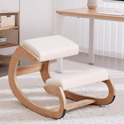 Artiss Kneeling Chair Ergonomic Posture Chair with Memory Foam Balance Stool for Home Office Gaming 120kg KCHAIR-G-02-BG