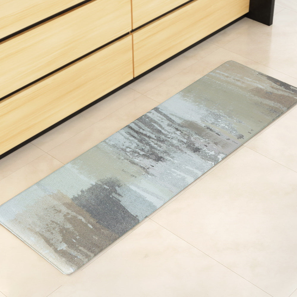 Artiss Kitchen Mat 45x150cm PVC Floor Rug Carpet Non-slip Lydia KMAT-PVC-01-45X150