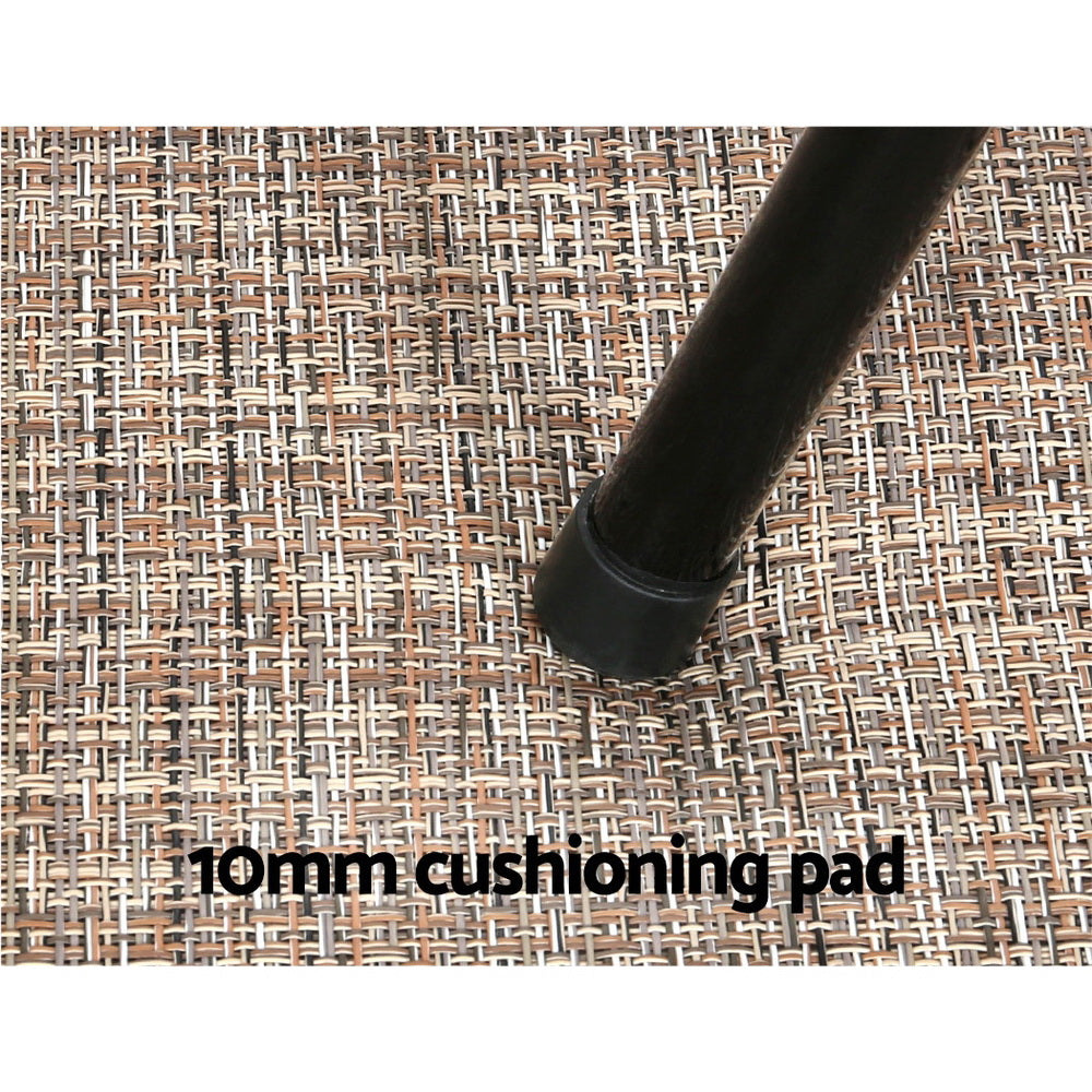 Artiss Kitchen Mat 45x150cm Textilene Floor Rug Carpet Non-slip KMAT-PVC-02-45X150