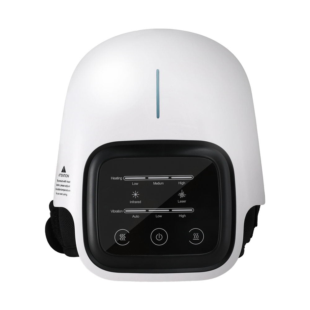 Livemor Knee Massager Vibration Infrared Heating Therapy Machine Elbow KNEE-MASSAGE-01-WHBK