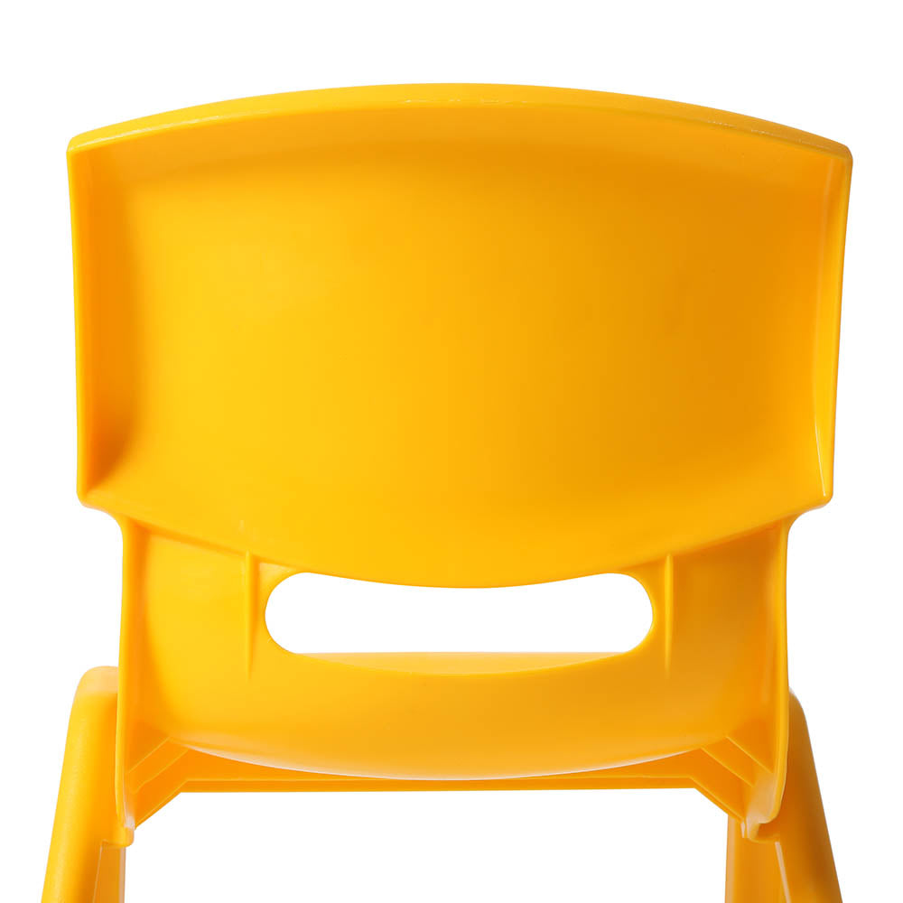 Keezi Kids Chairs Set Plastic Set of 4 Activity Study Chair 50KG KPF-CHAIR-4PC-BRGY