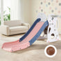 Keezi Kids Slide Set Basketball Hoop Ring Outdoor Playground Toy Rabbit 147cm KPS-SLIDE-RABBIT-PK