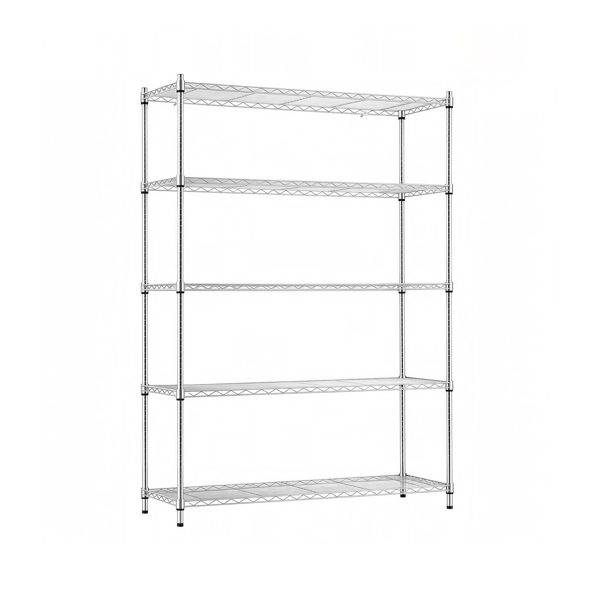 Artiss 5-Tier Kitchen Rack Shelf Shelving 120x45x179CM Adjustable Metal Storage Shelves KR-MEL-5S-120-SS
