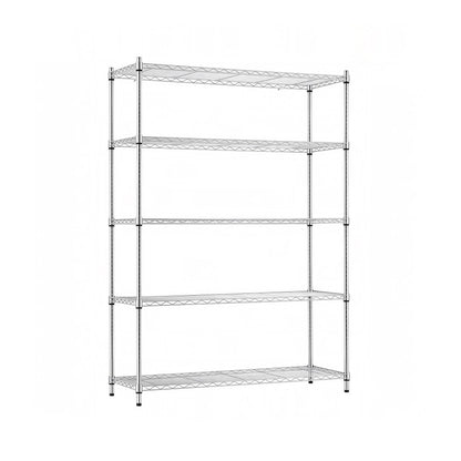 Artiss 5-Tier Kitchen Rack Shelf Shelving 120x45x179CM Adjustable Metal Storage Shelves KR-MEL-5S-120-SS