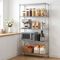 Artiss 5-Tier Kitchen Rack Shelf Shelving 90x35x182CM Adjustable Metal Storage Shelves KR-MEL-5S-90-SS