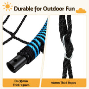 Gardeon Tree Swing Net Hammock 98.5cm for Backyard Porch Outside Playground KTS-WEB-99CM