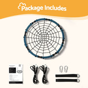 Gardeon Tree Swing Net Hammock 98.5cm for Backyard Porch Outside Playground KTS-WEB-99CM