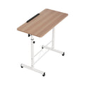 Artiss Laptop Desk Table Adjustable 80CM Light Wood LA-DESK-80T-LW