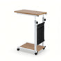 Artiss Laptop Desk Height Adjustable Mobile Workstation Computer Desks 48CM Oak LA-DESK-C-48-WA