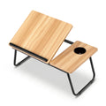 Artiss Laptop Desk Bed Table Foldable Portable Desktop Oak LA-DESK-C-56-FOLD-WD