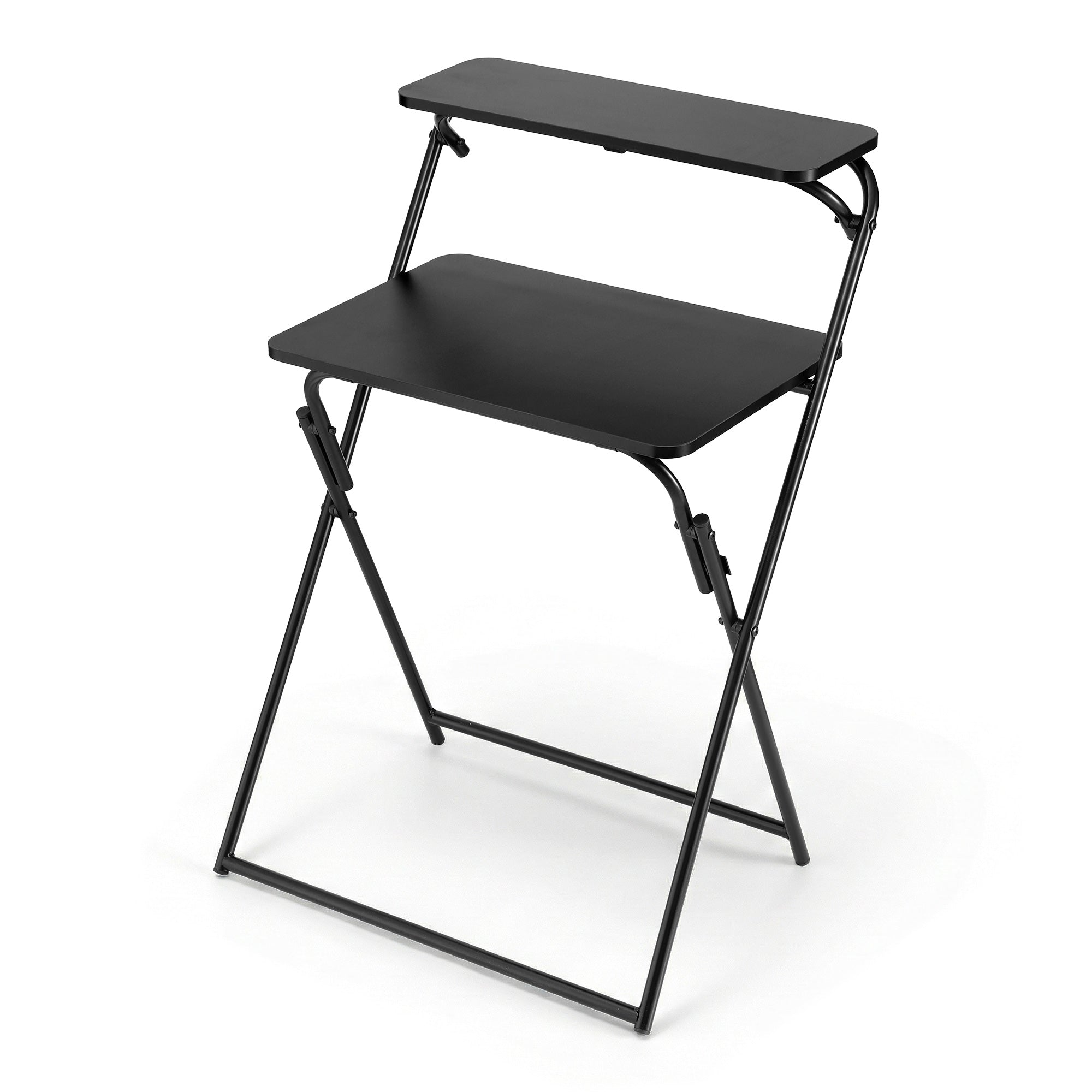 Artiss Laptop Desk Foldable Study Desk Home Office Black LA-DESK-C-60D-FOLD-BK